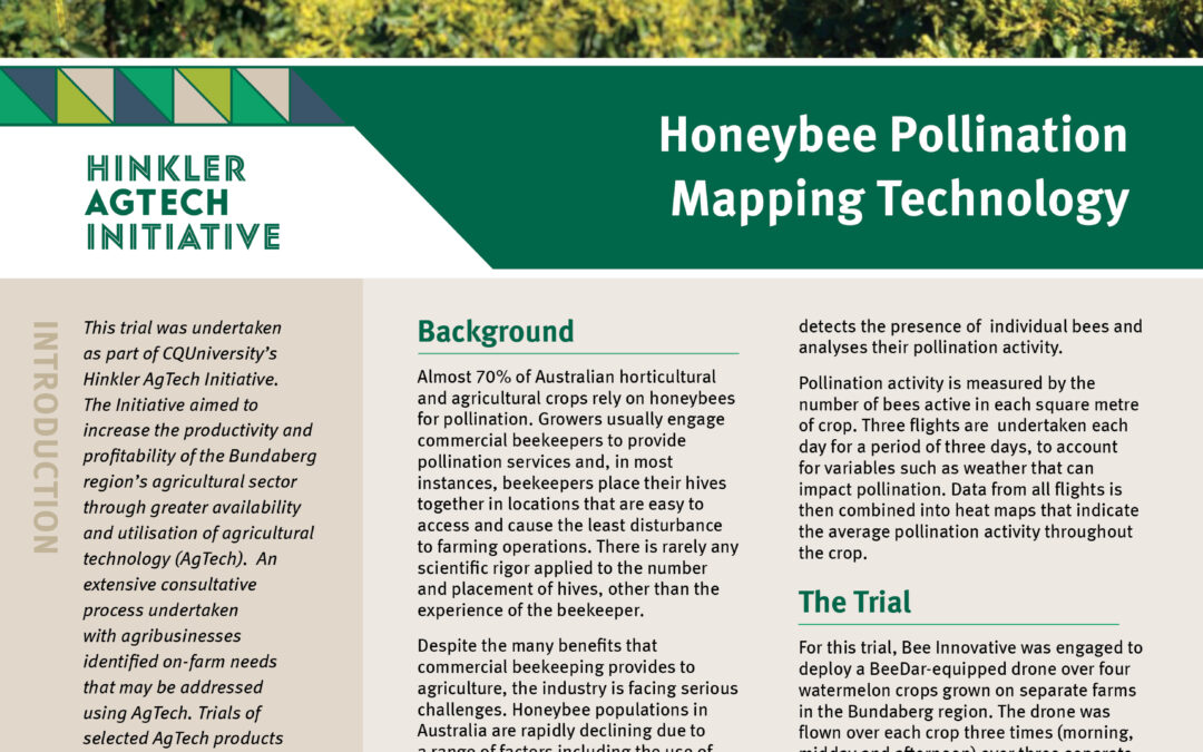 Honeybee Pollination Mapping