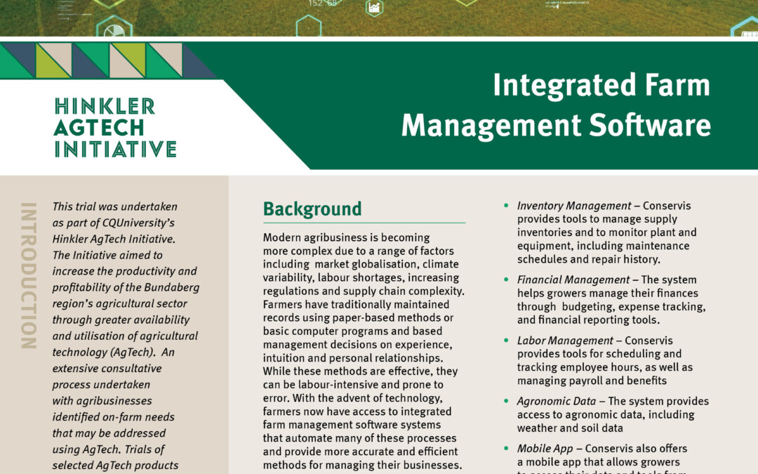 Integrated Farm Management Software