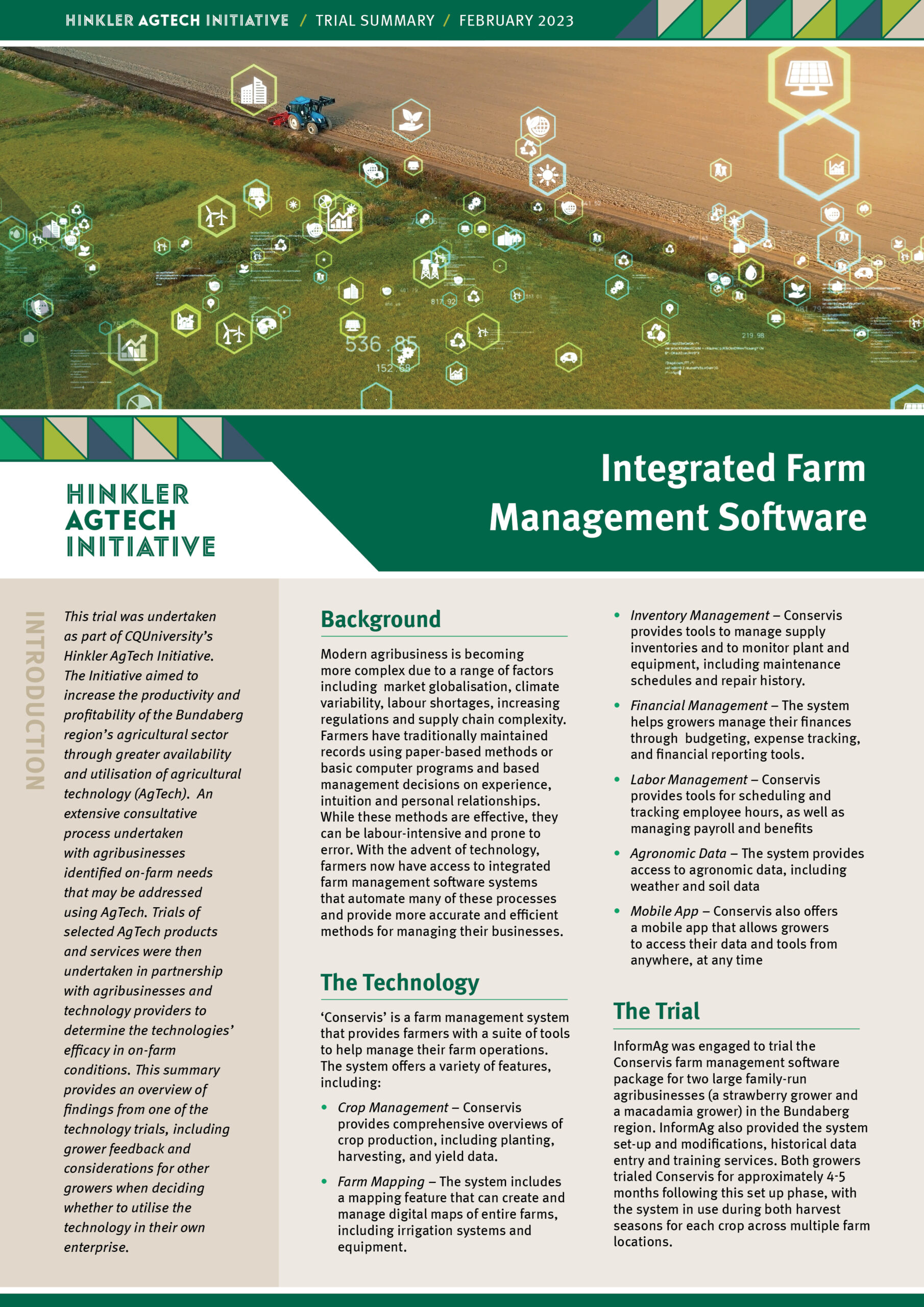 Integrated Farm Management Software